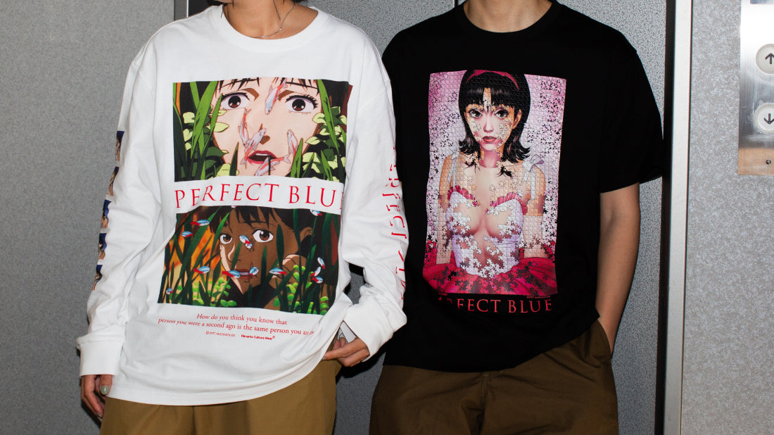 Lサイズ パーフェクトブルー Tシャツ ／今敏 フィルマークス PERFECT BLUE』 – Filmarks Store