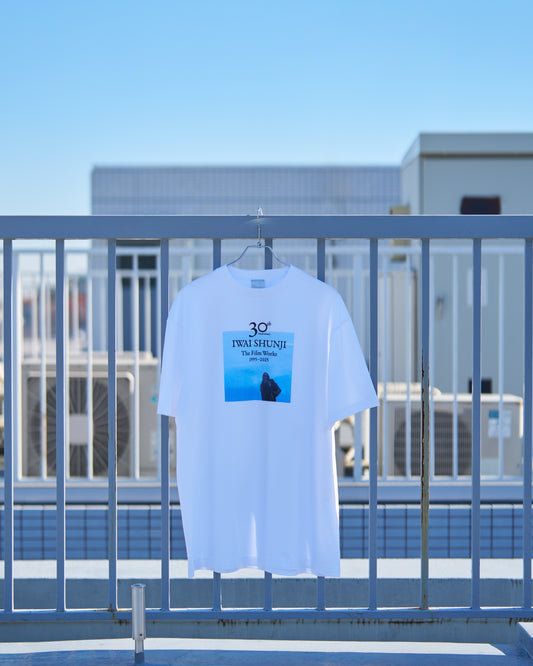 <IWAI SHUNJI The Film Works>30th Anniversary Tシャツ WHITE