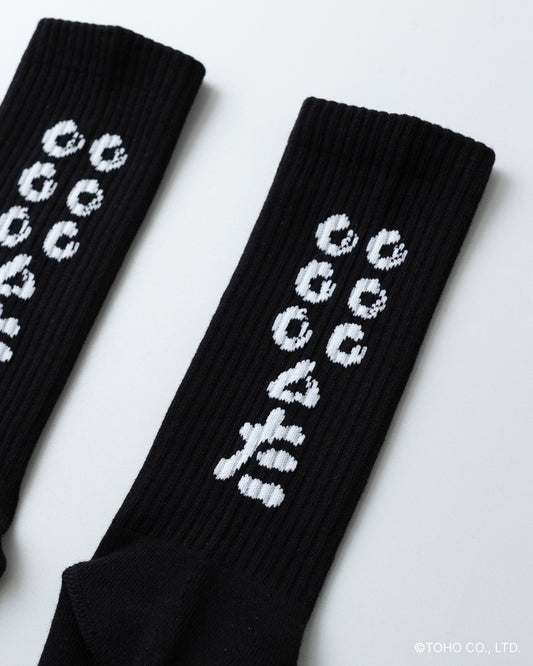 『七人の侍』× FCW 旗ソックス ブラック