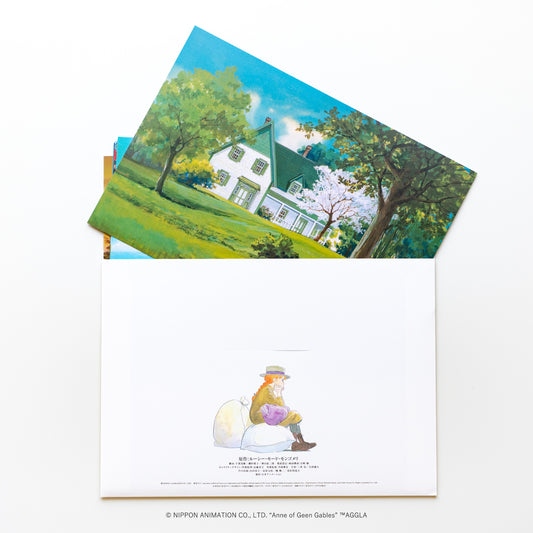 『赤毛のアン グリーンゲーブルズへの道』復刻版 封筒入りアートビジュアルパンフレット