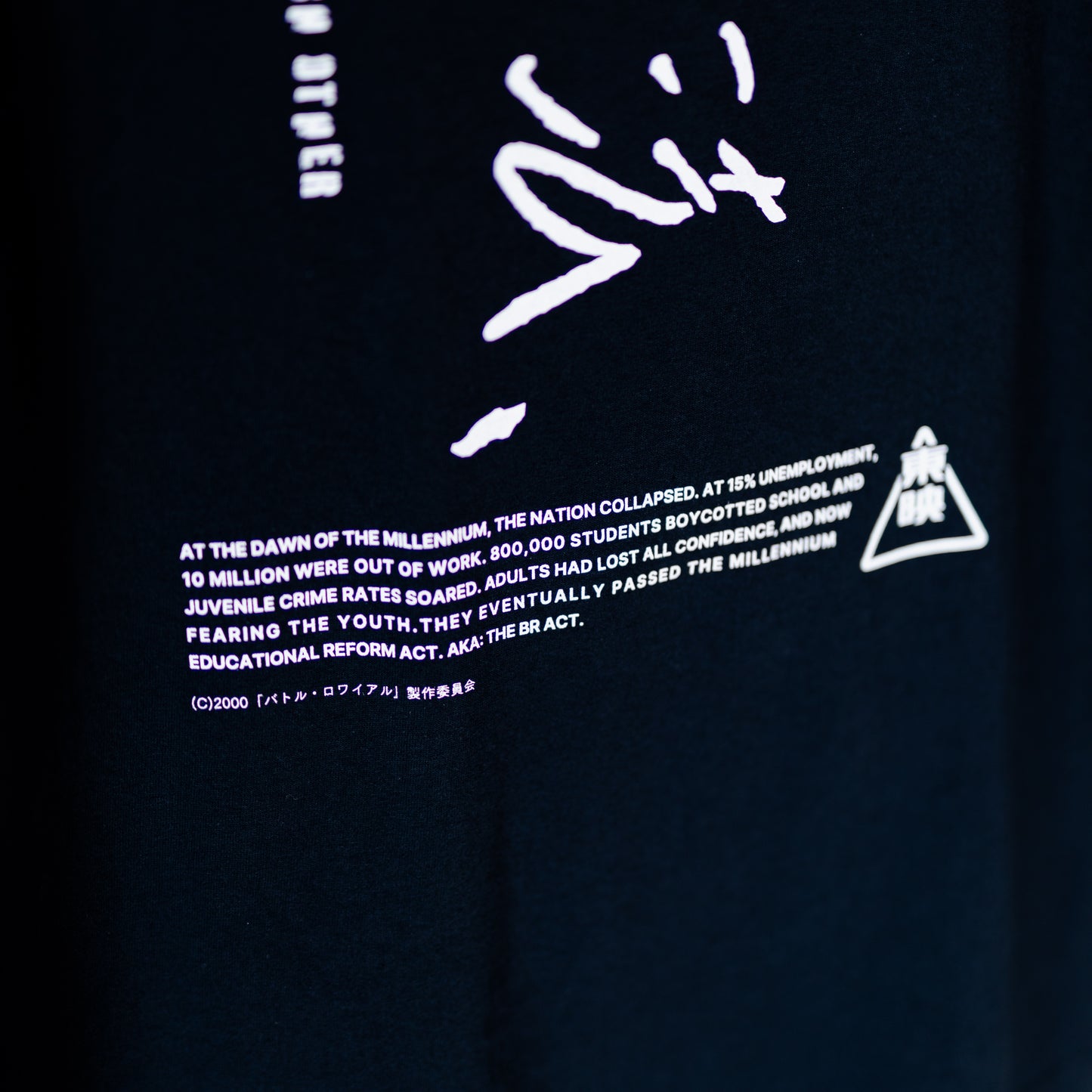 『バトル・ロワイアル』Tシャツ コラージュVer.