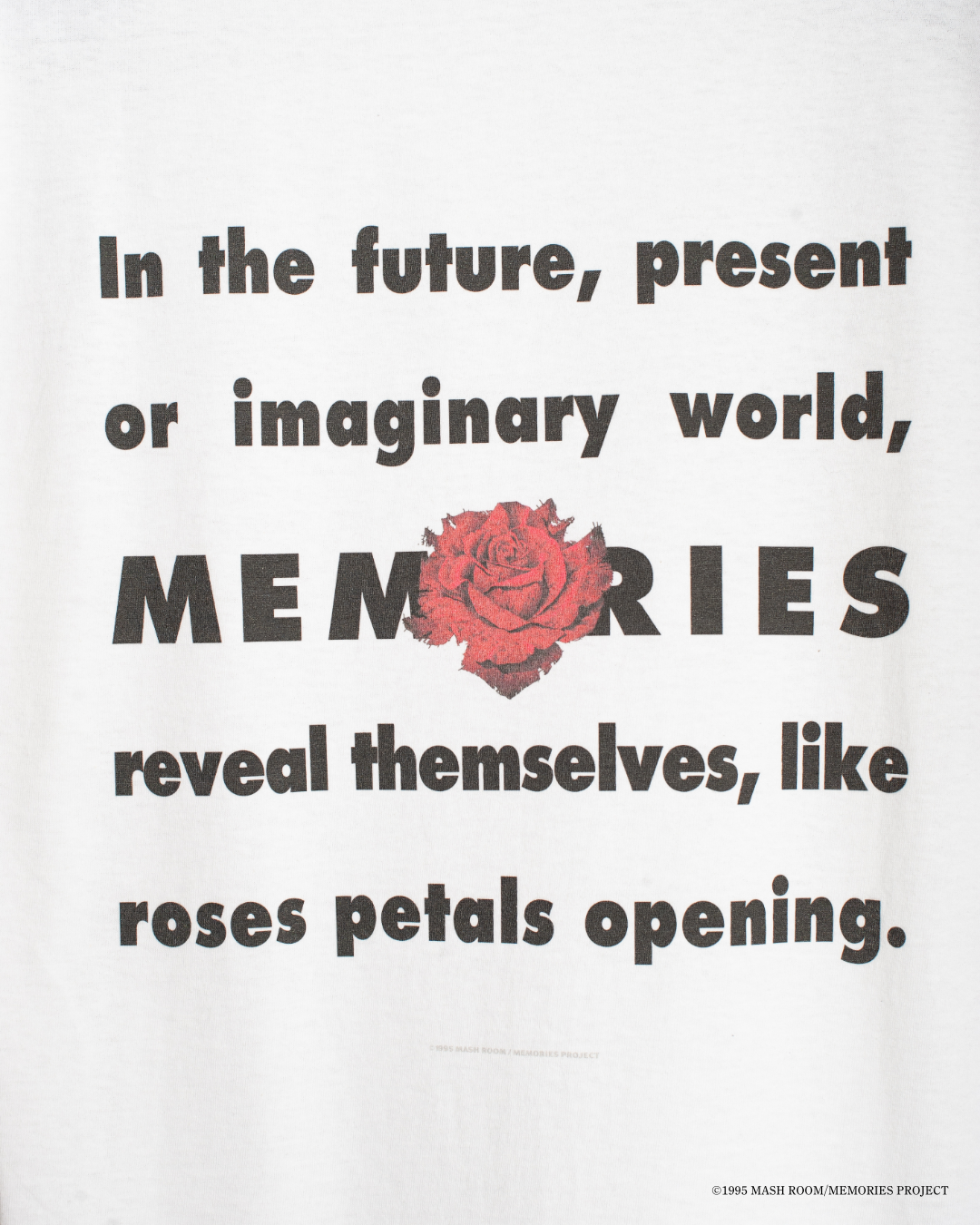 『MEMORIES』 MV03 S/SL TEE