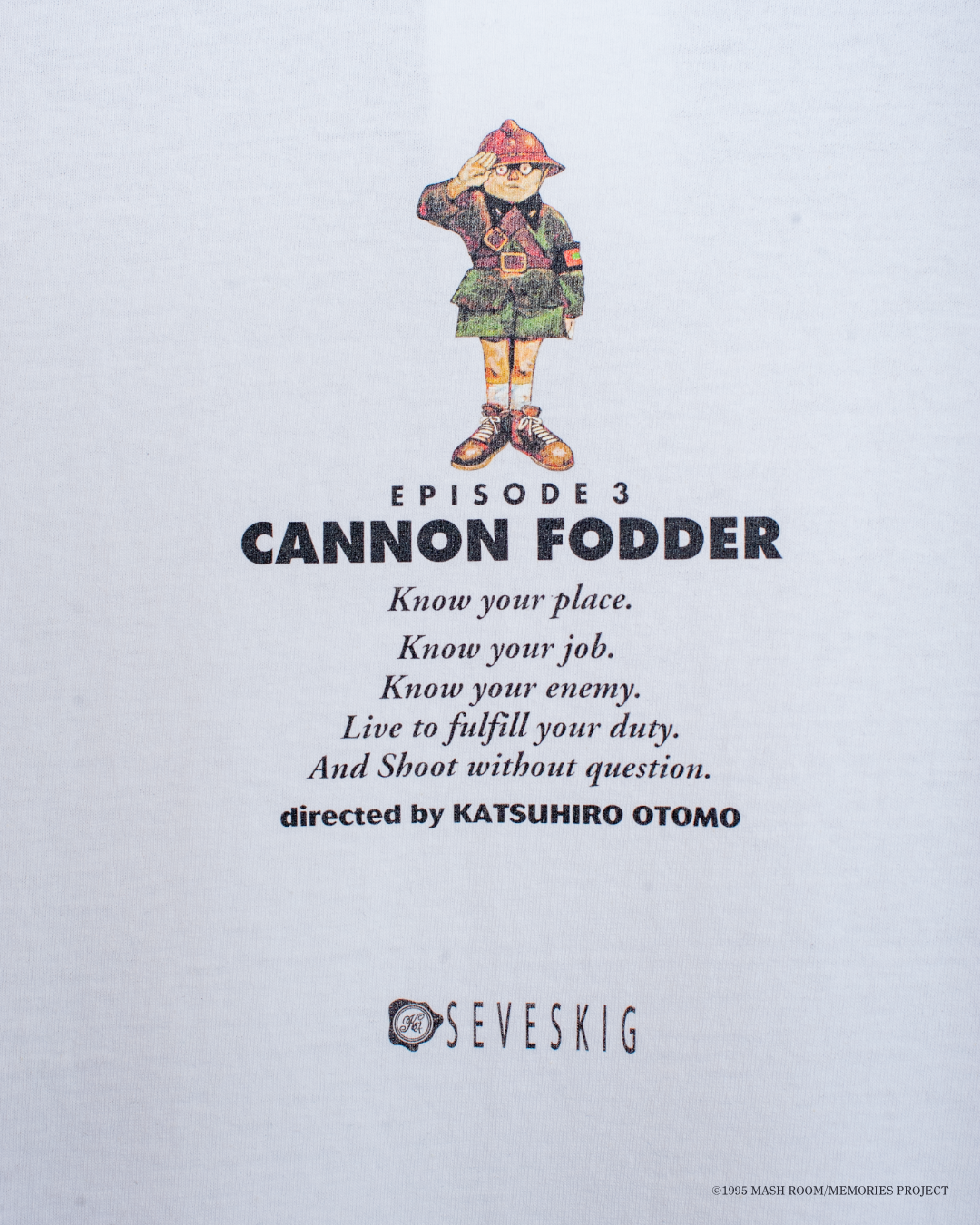 『MEMORIES』 CANNON FODDER02 S/SL Tee