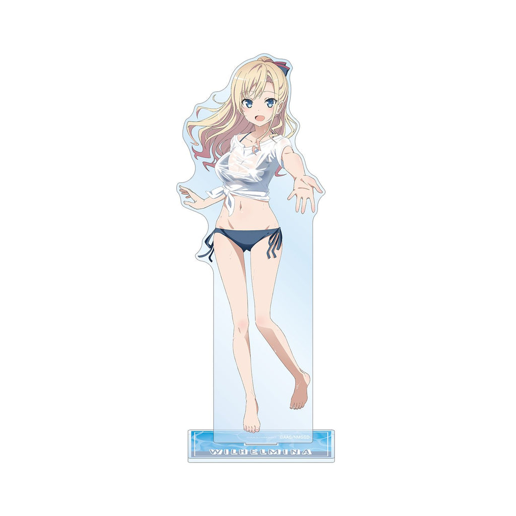 劇場版 ハイスクール・フリート 描き下ろし ヴィルヘルミーナ 海辺ver. 1/7スケール BIGアクリルスタンド