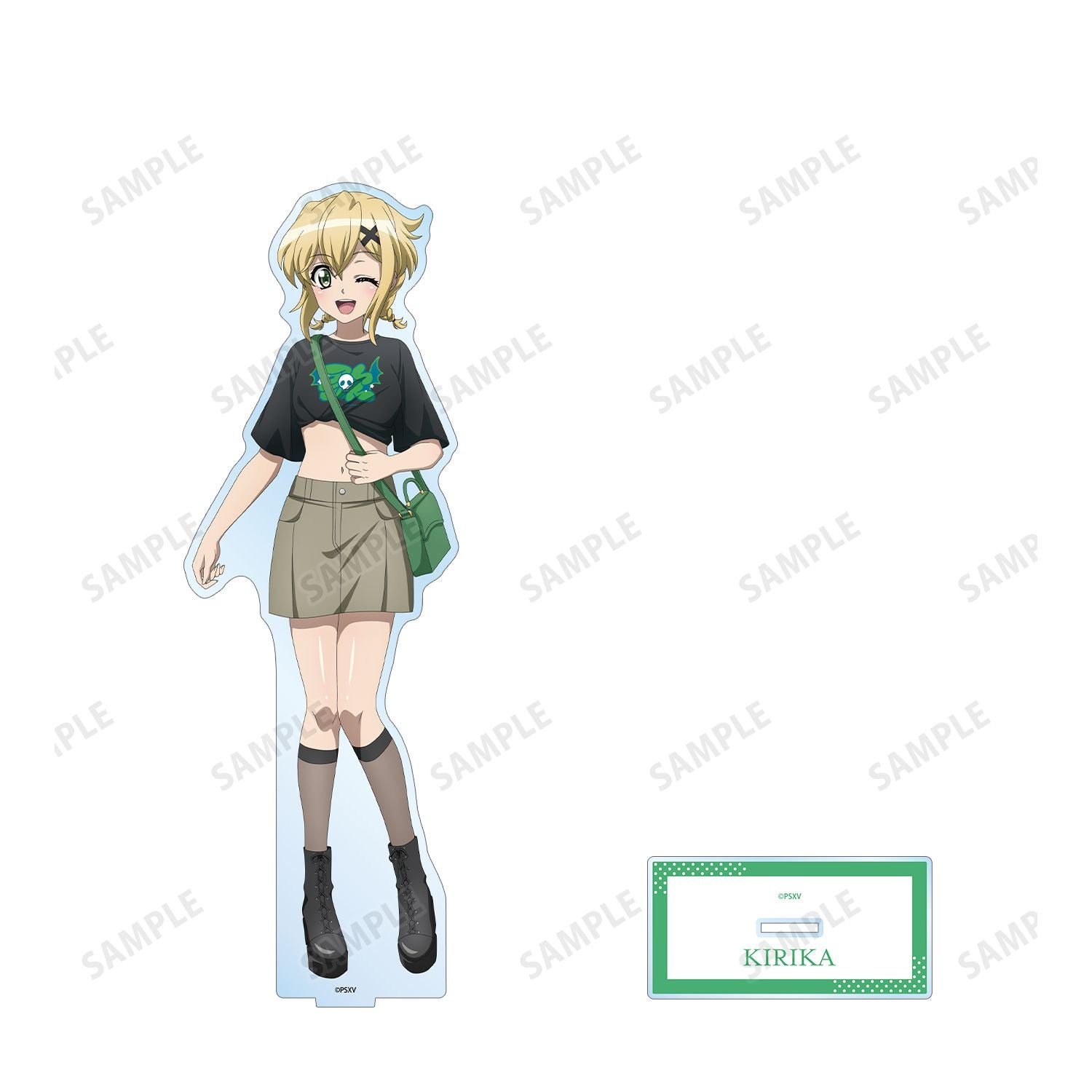 戦姫絶唱シンフォギアXV 描き下ろし 暁 切歌 私服ver. 特大アクリル