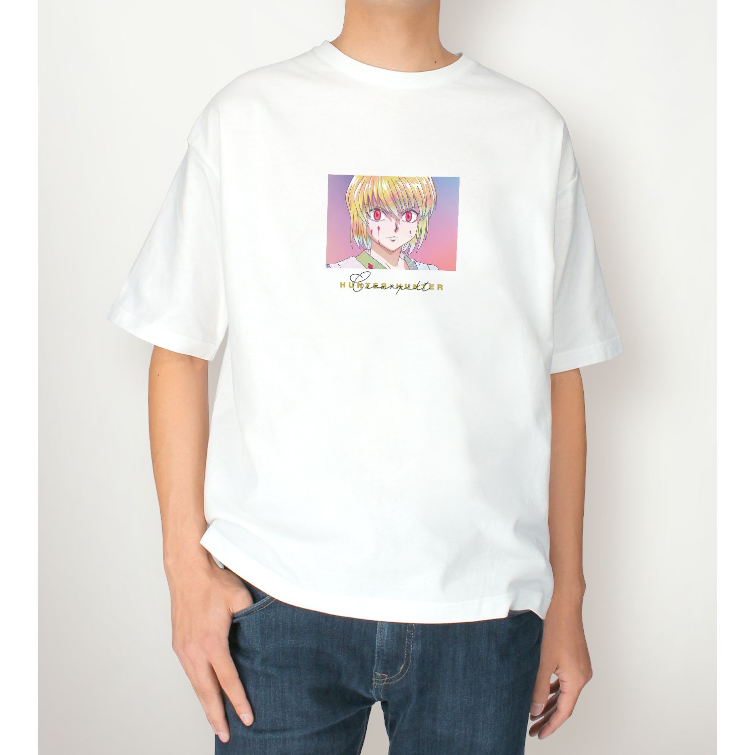HUNTER×HUNTER クラピカ Ani-Art clear label BIGシルエットTシャツ