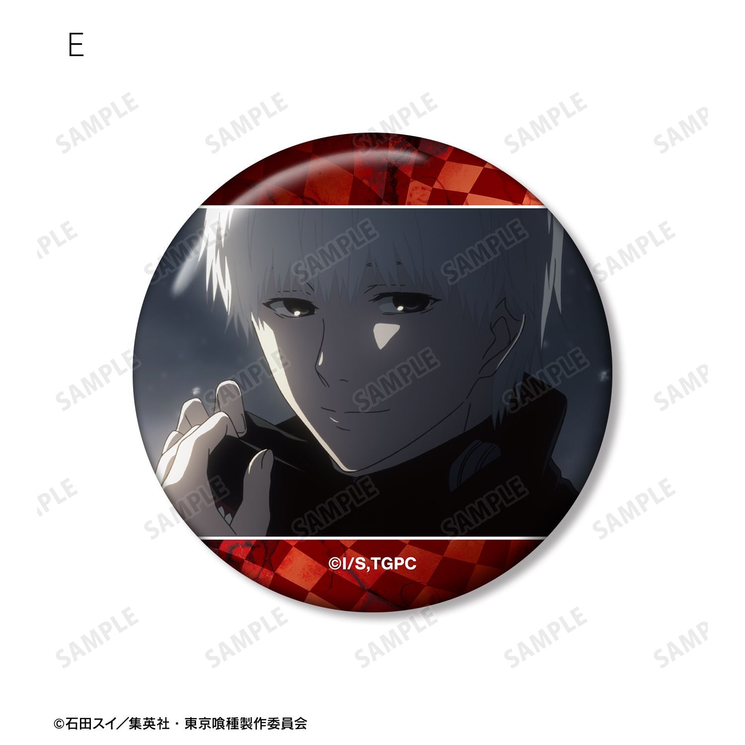 TVアニメ『東京喰種トーキョーグール』 金木 研 場面写缶バッジ5個
