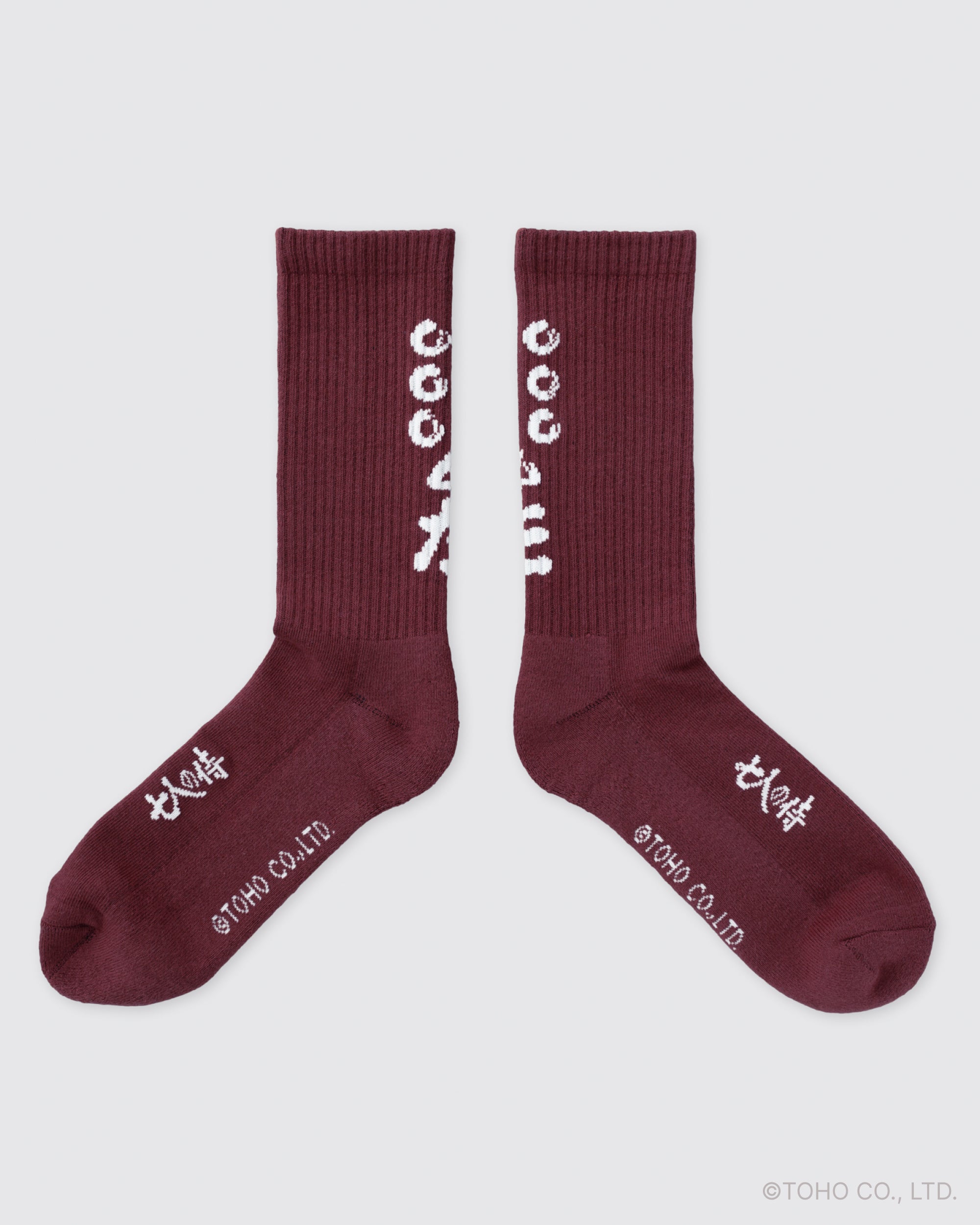 小川智大　ソックス 七人の侍』× FCW 旗ソックス ボルドー – Filmarks Store