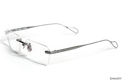 TVアニメ『進撃の巨人』コラボレーションアイウェア 【リヴァイ・アッカーマン】モデル