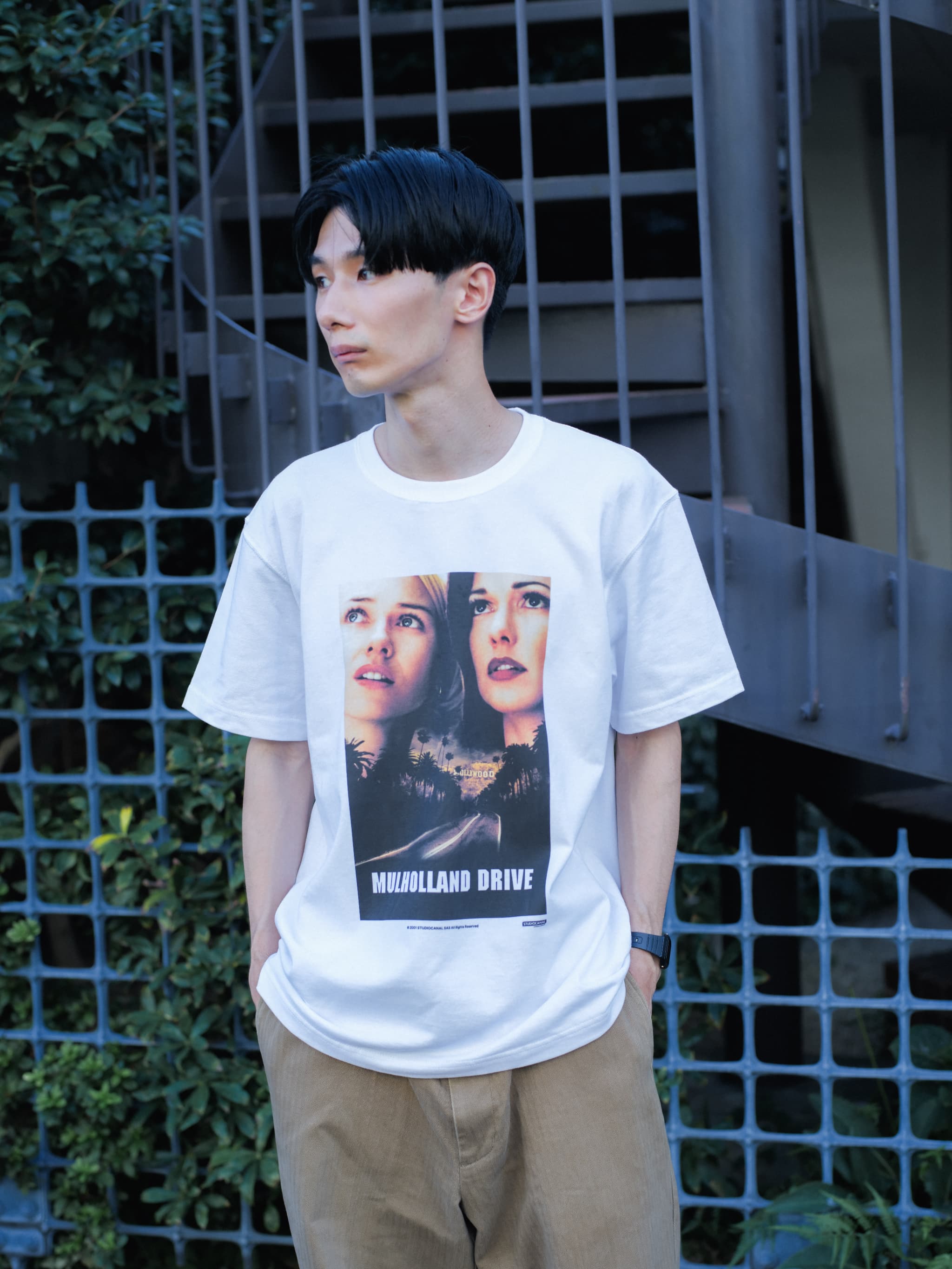 Mulholland Drive Tシャツ ホワイト　Mサイズ マルホランド・ドライブ』オフィシャルTシャツ ホワイト