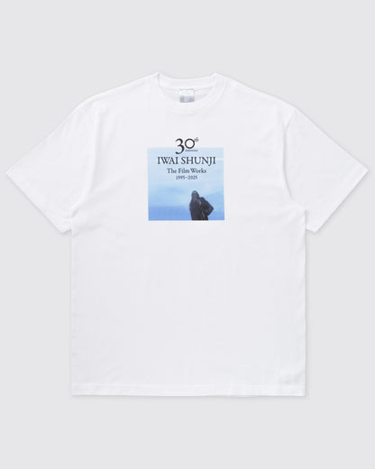 ＜IWAI SHUNJI The Film Works＞30th Anniversary Tシャツ WHITE