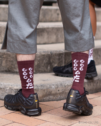 『七人の侍』× FCW 旗ソックス ボルドー