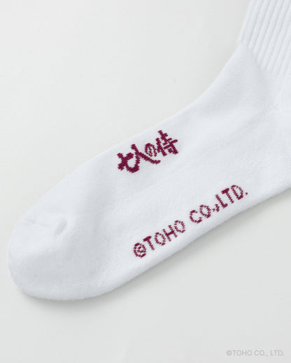 『七人の侍』× FCW 旗ソックス ホワイト