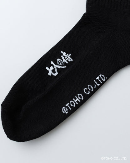 『七人の侍』× FCW 旗ソックス ブラック