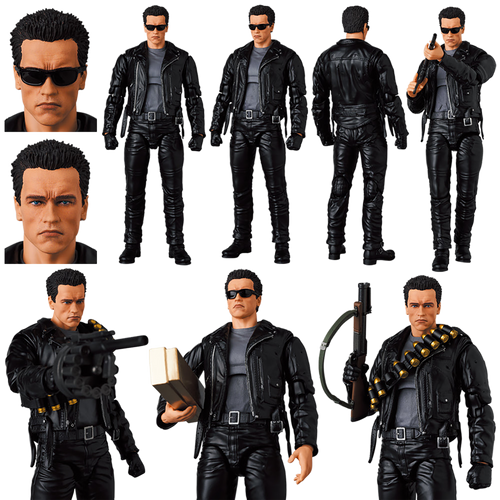 1/6フィギュア用衣装ブラックダークツールユニフォームセットCC224 NEW MAFEX T-800 (T2 Ver.) – Filmarks Store