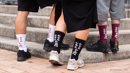 『七人の侍』× FCW 旗ソックス ボルドー