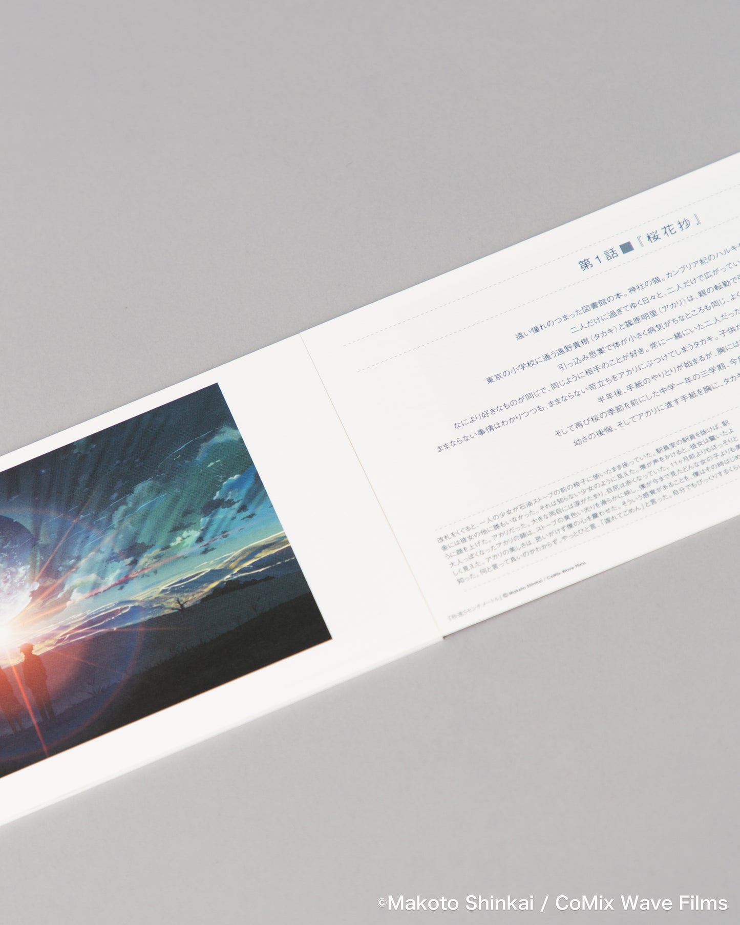 『秒速5センチメートル』復刻パンフレット