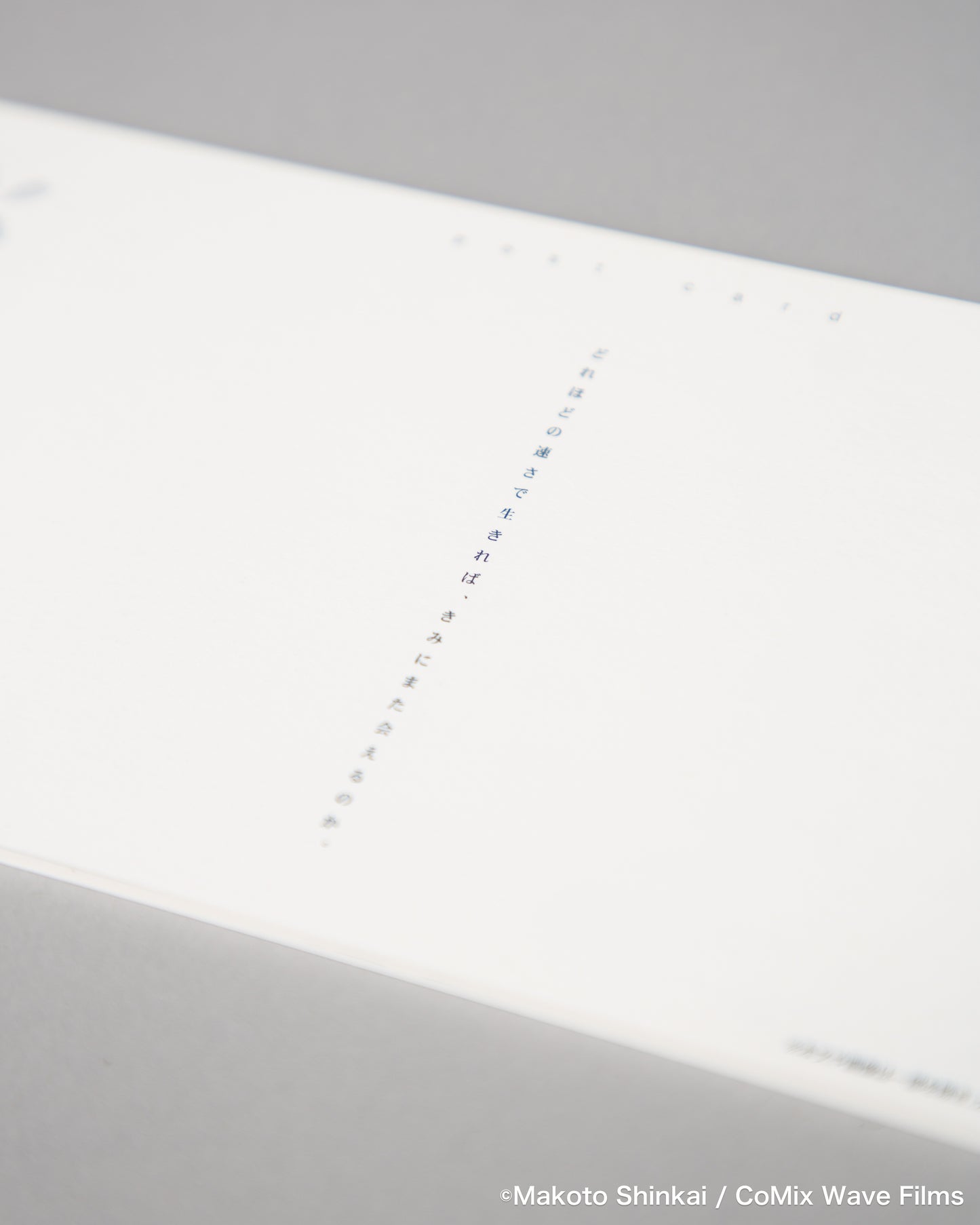 『秒速5センチメートル』復刻パンフレット