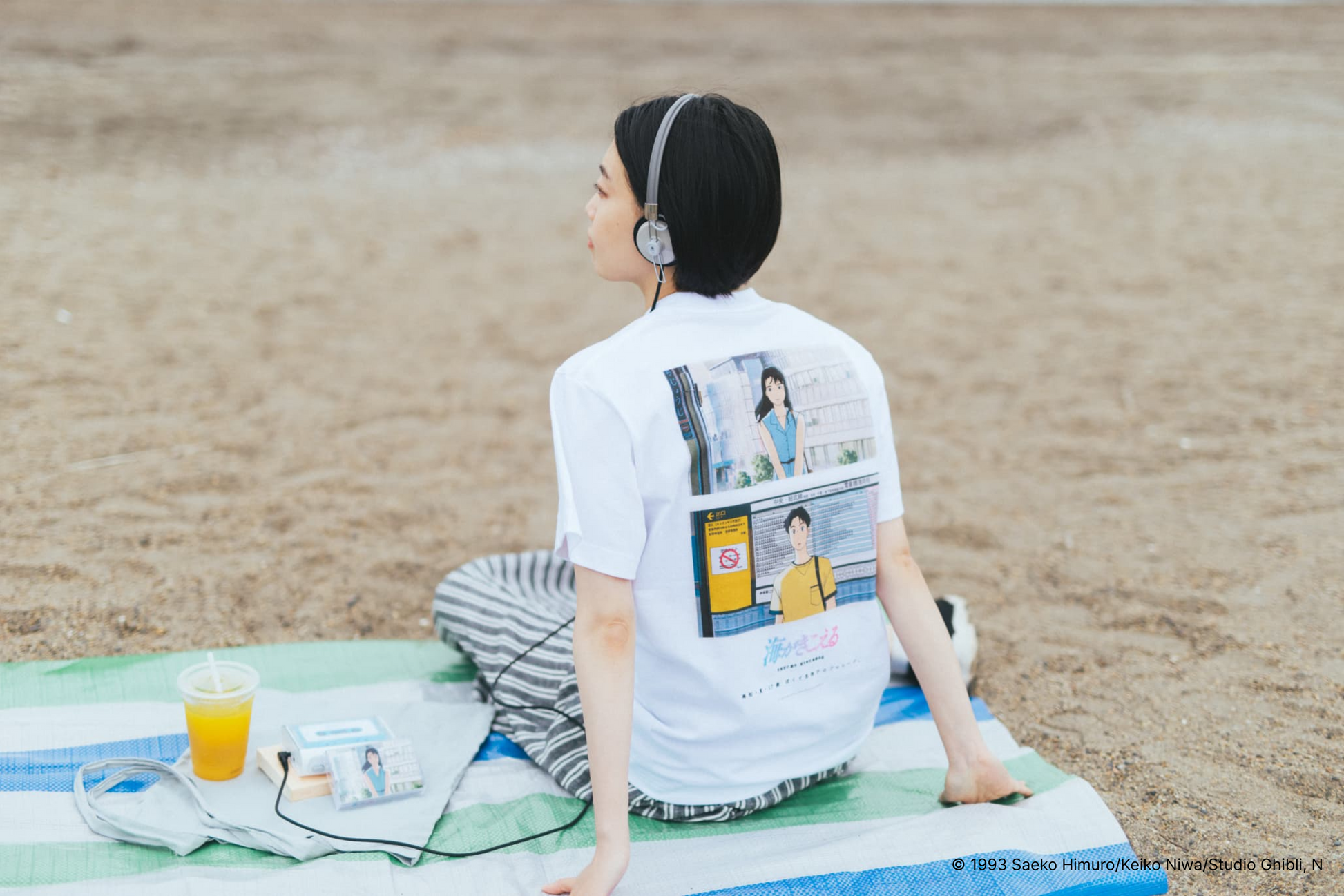 海がきこえる リバイバル記念Tシャツ sizeXXL 海がきこえる』× FCW リバイバル上映記念T – Filmarks Store