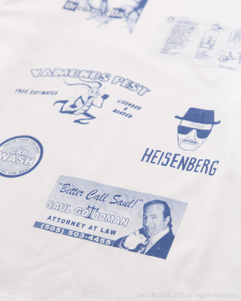 『ブレイキング・バッド』× FCW Icon Collage Long Sleeve T