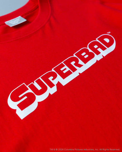 『Superbad』× FCW Logo T-shirt Red