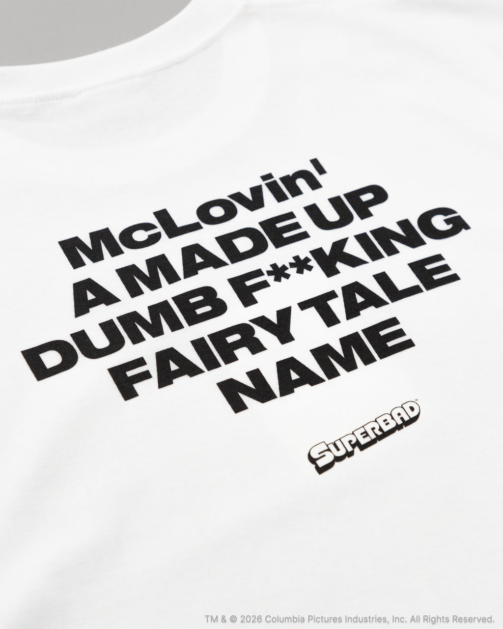 『Superbad』× FCW McLovin T-shirt