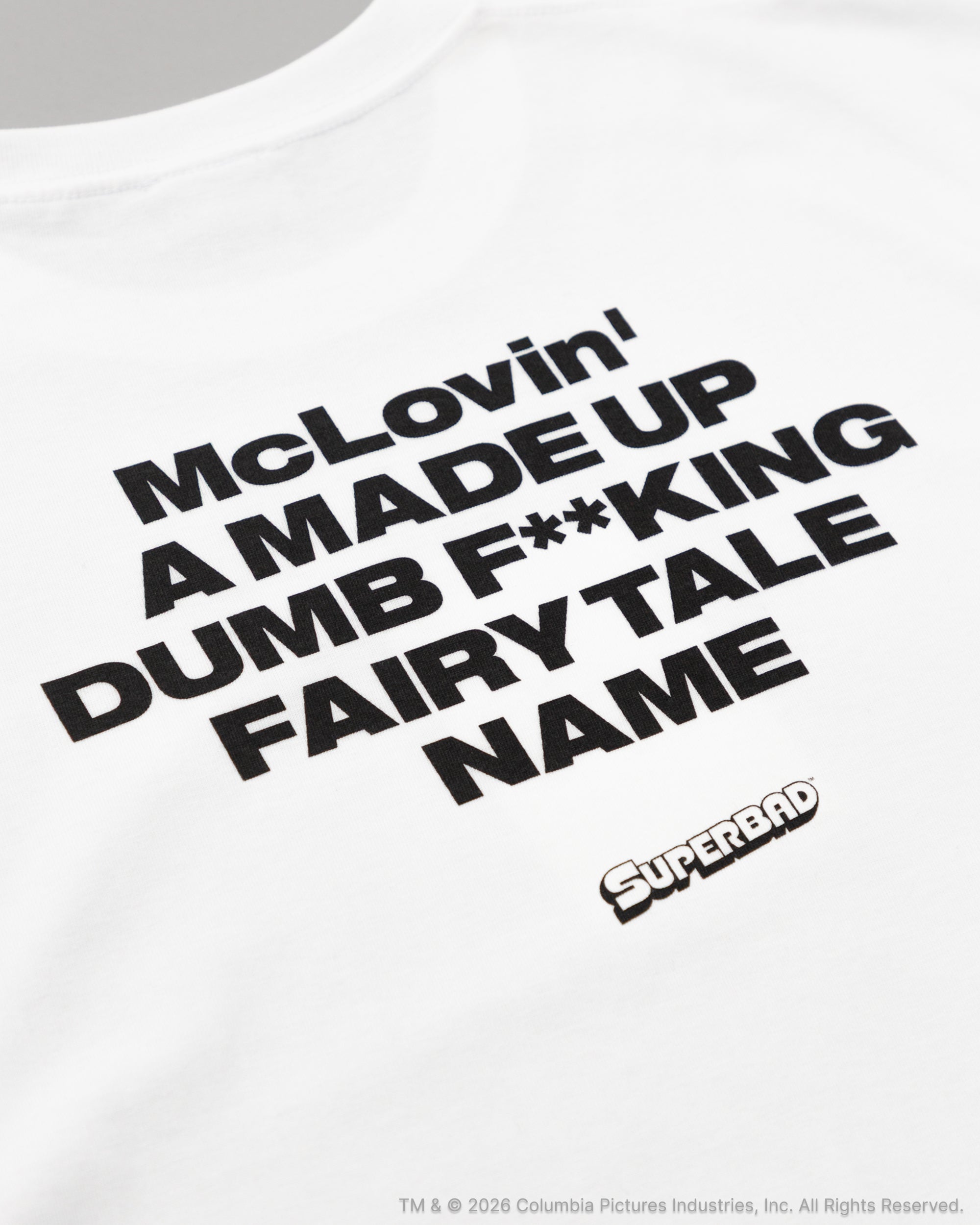 『Superbad』× FCW McLovin T-shirt