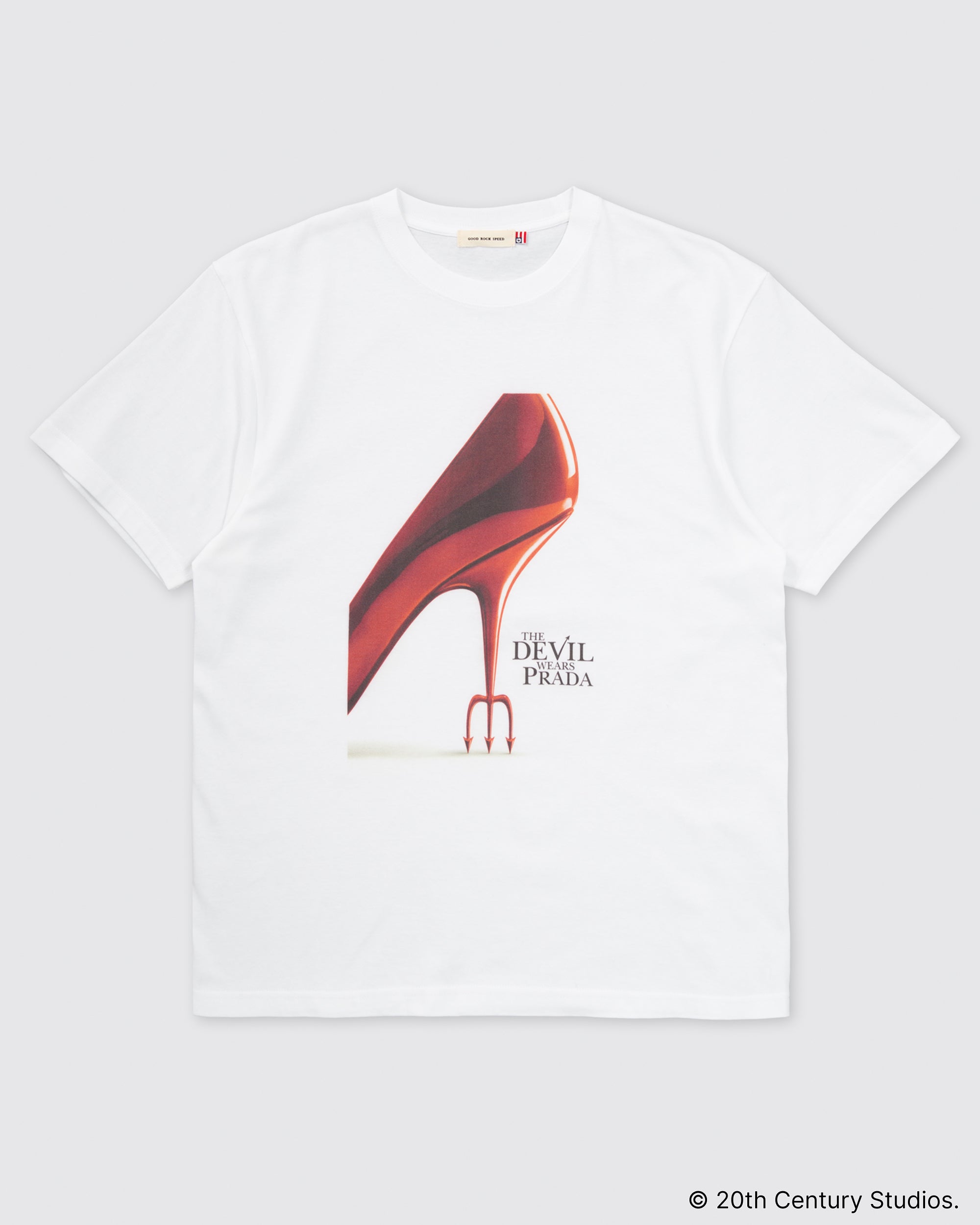 プラダ　PRADA ノベルティ　Tシャツ プラダを着た悪魔 グラフィックTシャツ（26fox113w） | GOOD ROCK