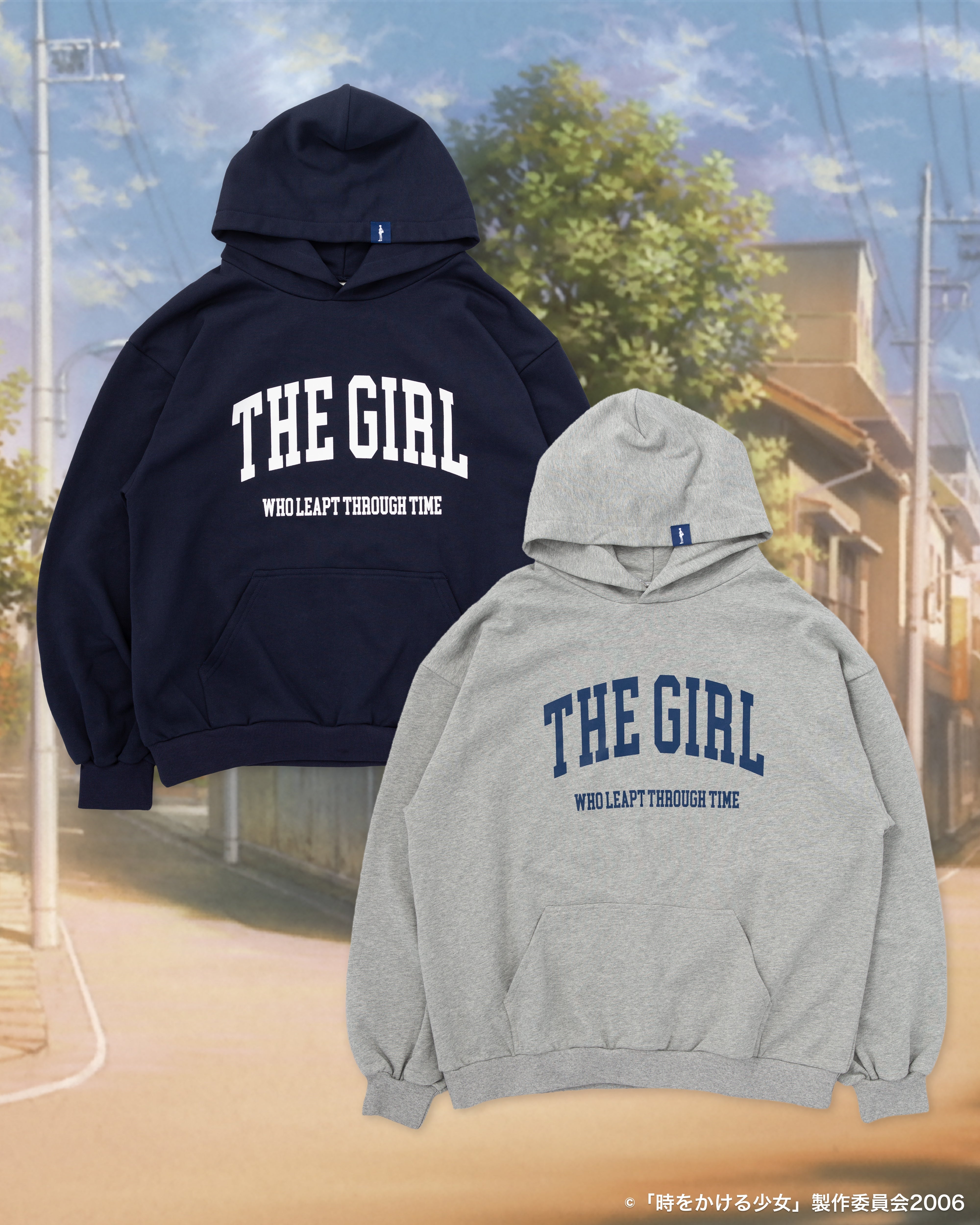 時をかける少女』College Logo フーディ – Filmarks Store
