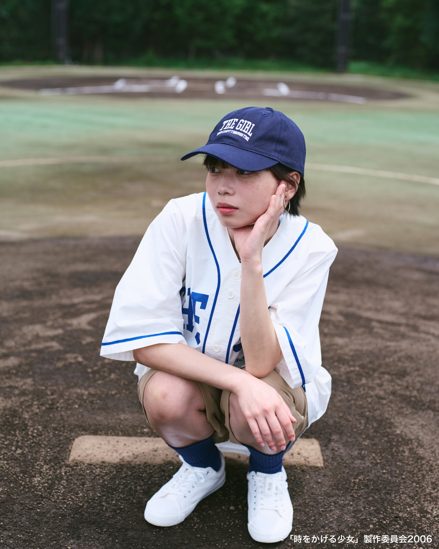『時をかける少女』College Logo キャップ