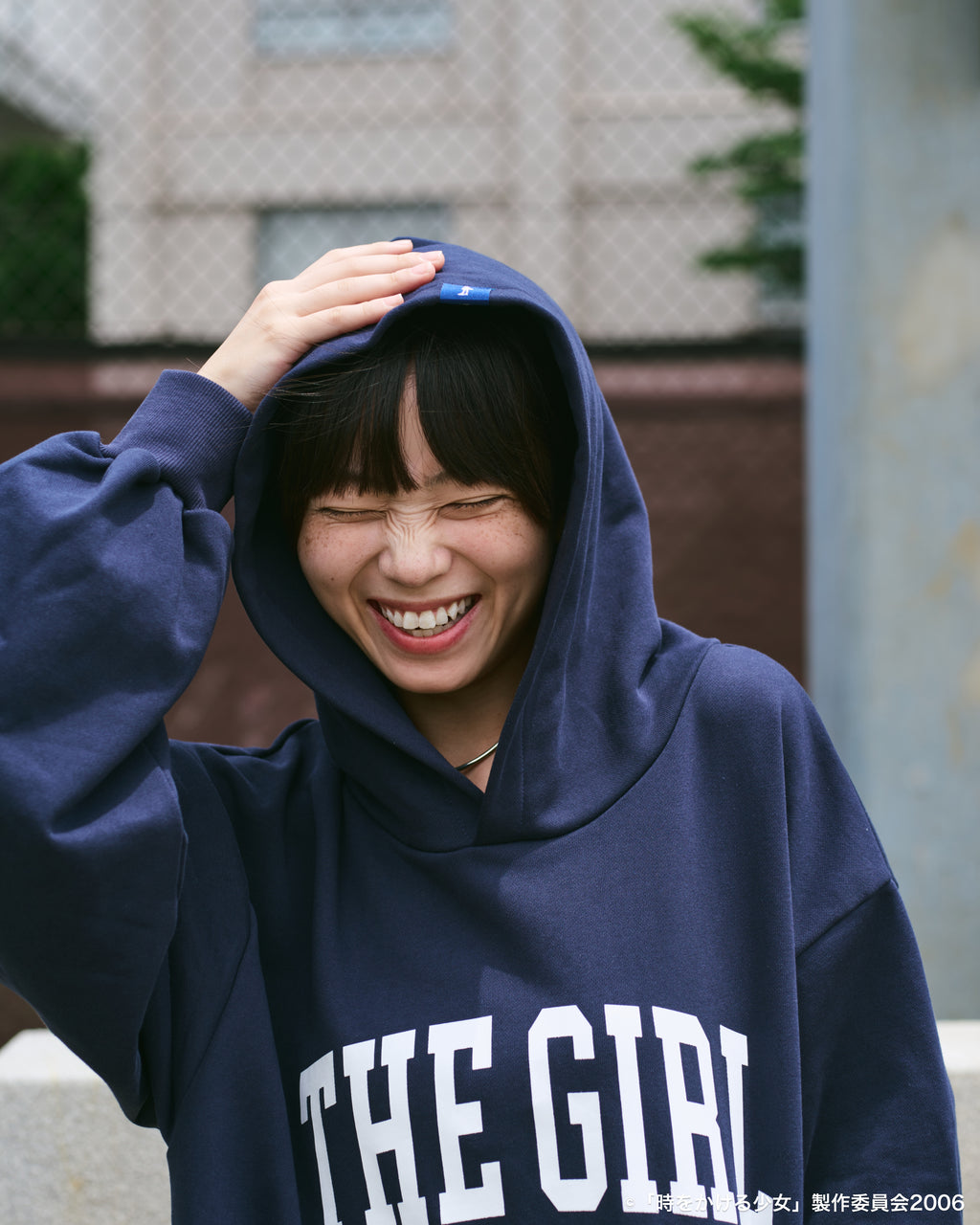 『時をかける少女』College Logo フーディ