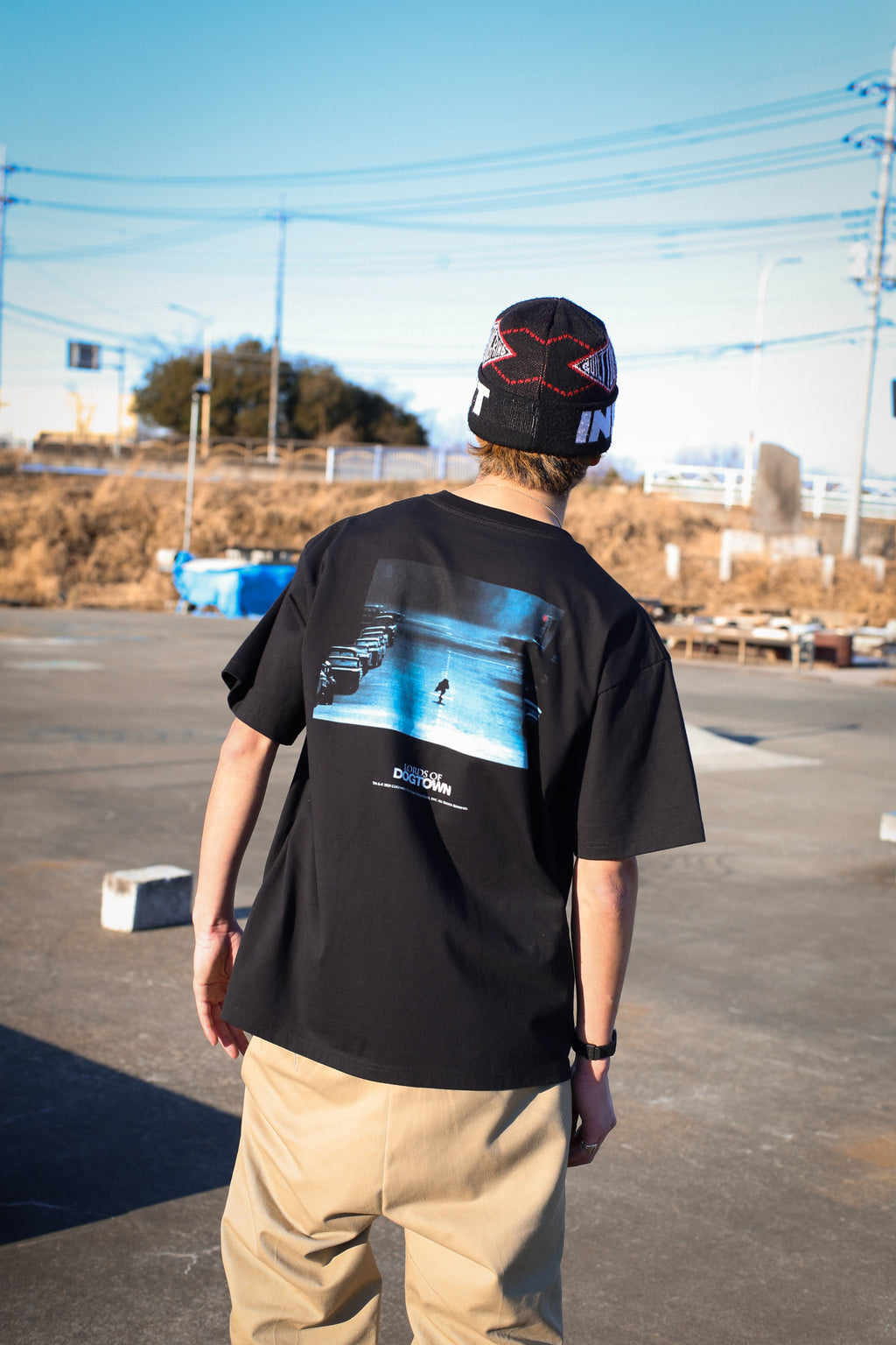『ロード・オブ・ドッグタウン』×  FCW バックプリントT