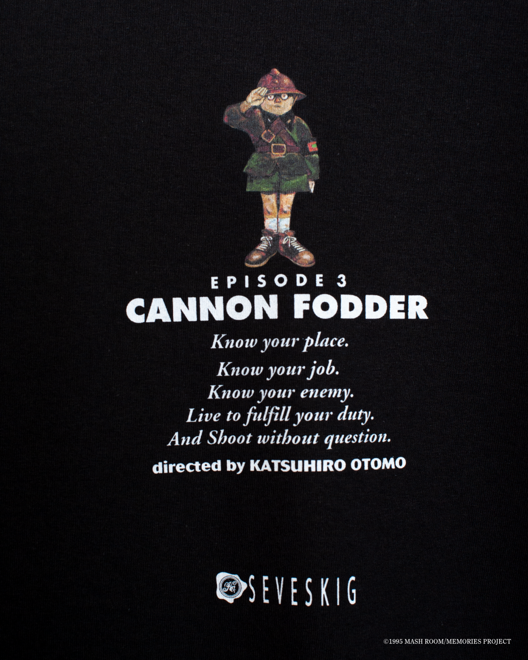『MEMORIES』 CANNON FODDER02 S/SL Tee