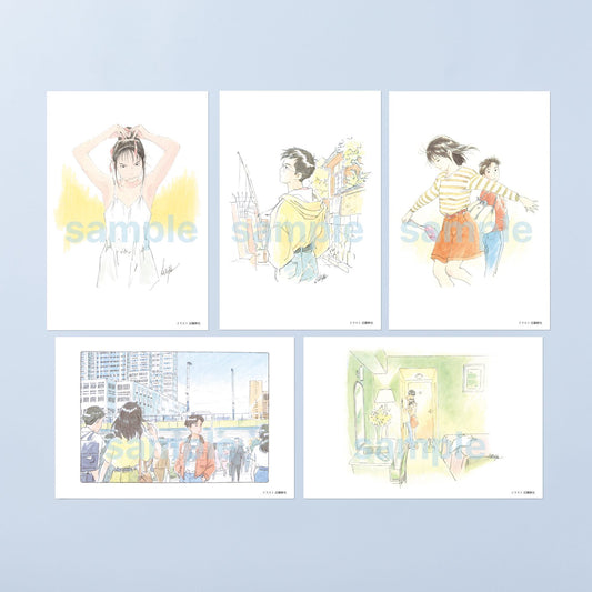 『海がきこえる』原作小説 挿画ポストカードセット