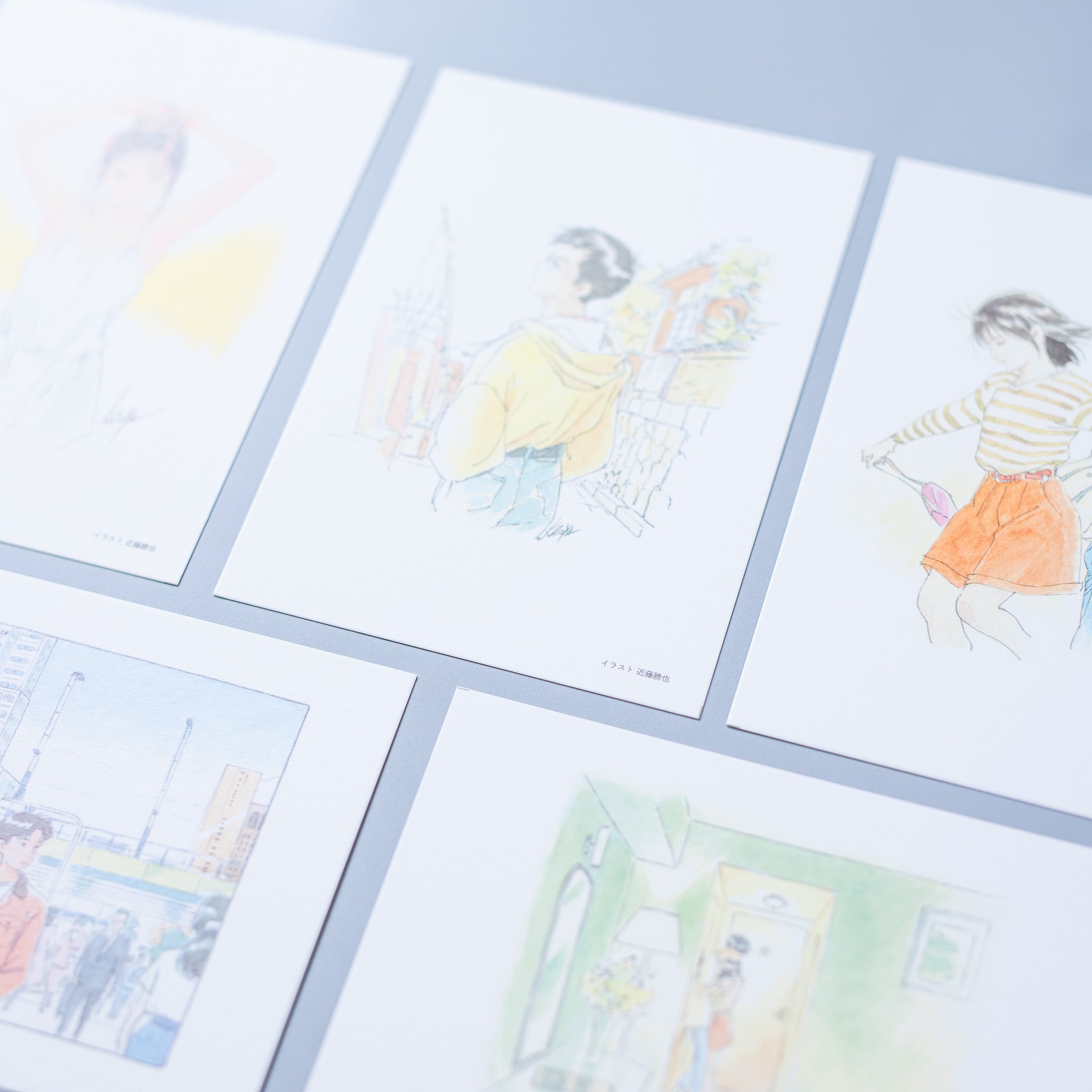 海がきこえるパンフレット・チラシ・ポストカード・ぼくが好きなひとへ・小説・DVD ocean_waves_postcard.jpg?v=