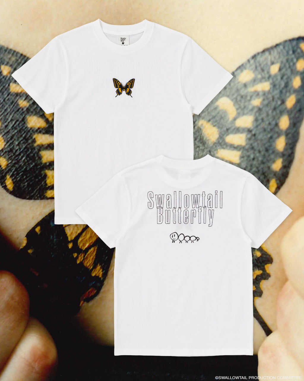『スワロウテイル』 × FCW アゲハ 刺繍 T