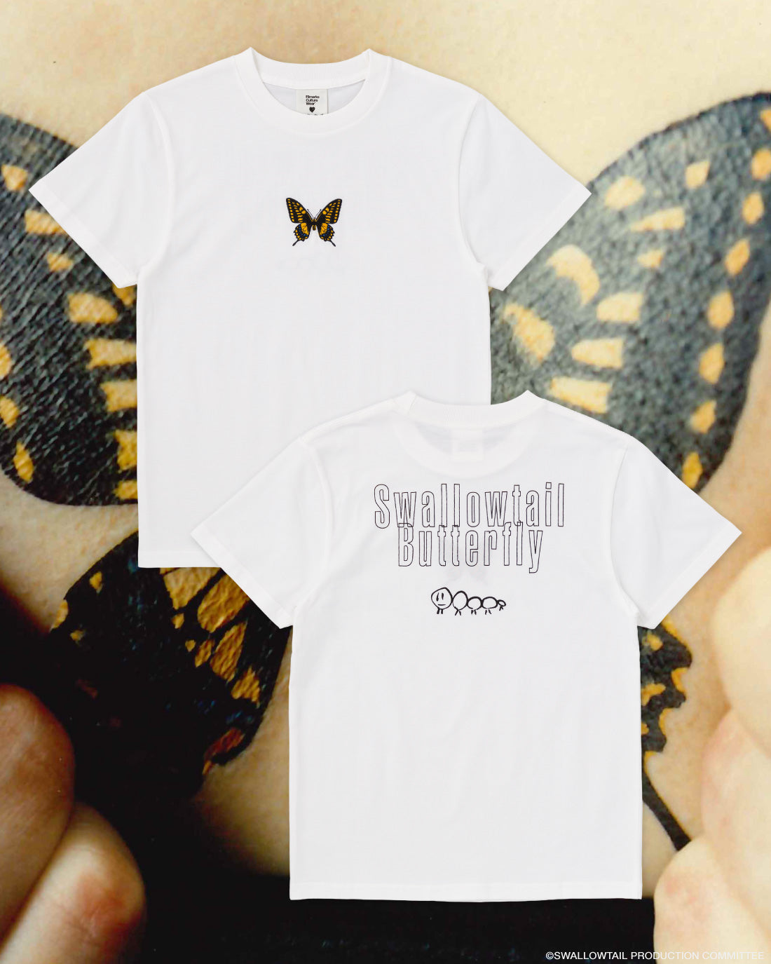 『スワロウテイル』 × FCW アゲハ 刺繍 T